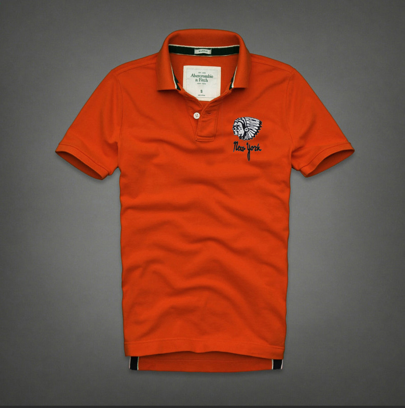 Abercrombie Fitch Hombres Polo Corto Remera AF7117